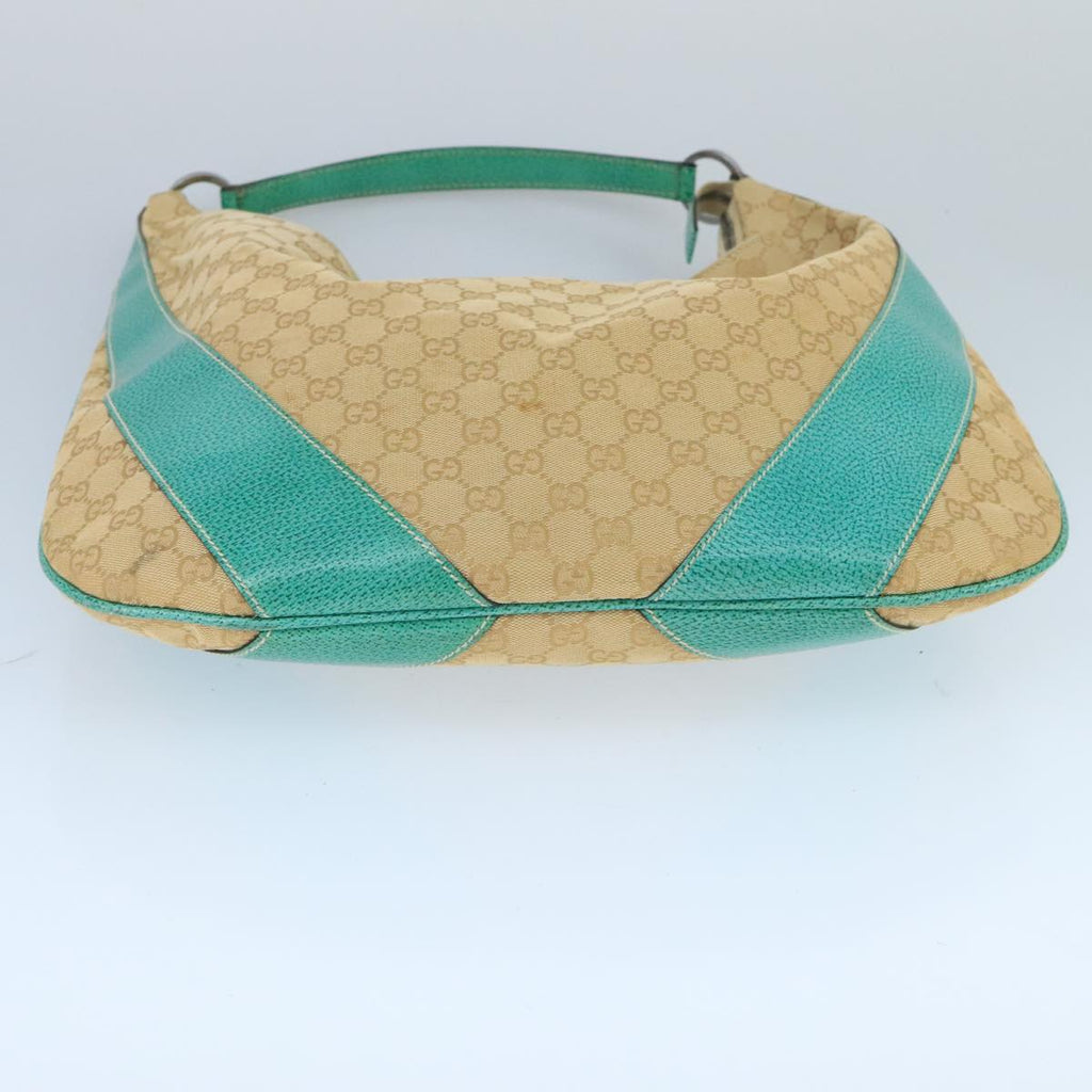 GUCCI GG Canvas Shoulder Bag Beige 124358 99867