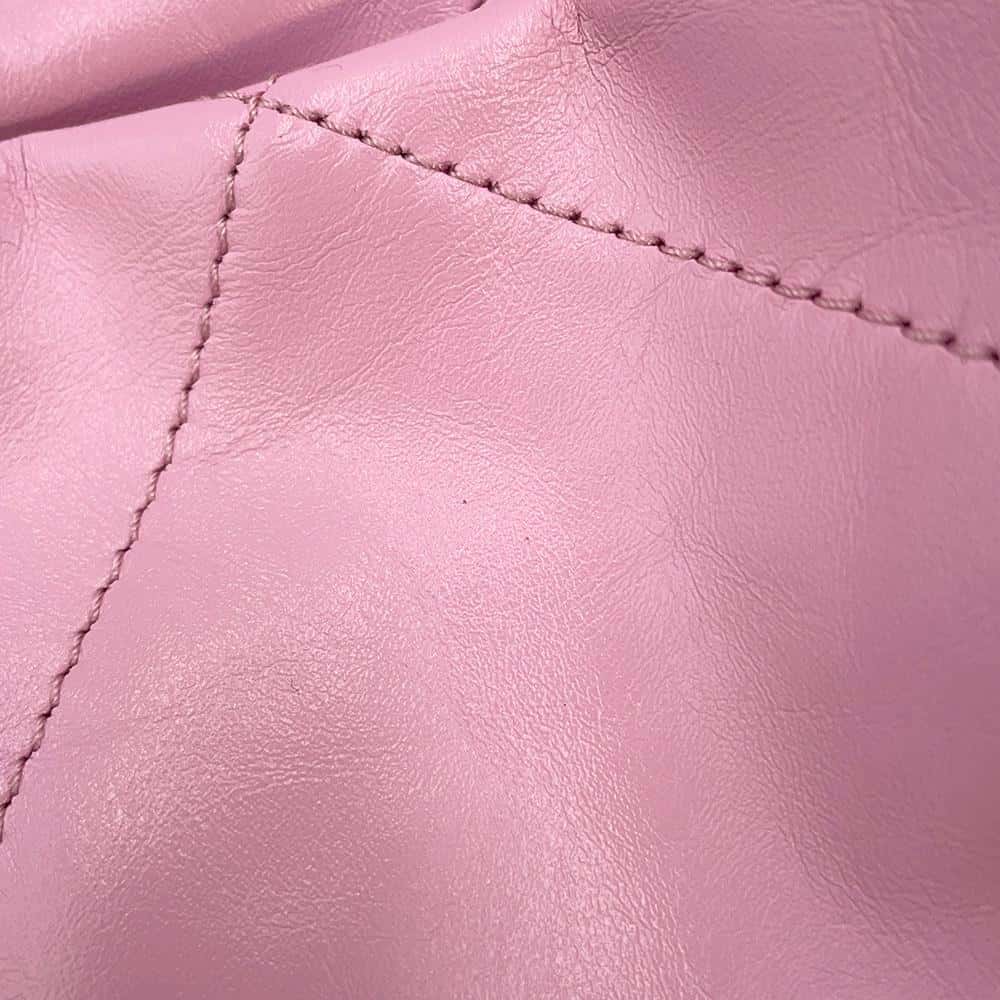 CHANEL CHANEL22 Backpack PinkAS3859 Shiny Calf Leather Size Small