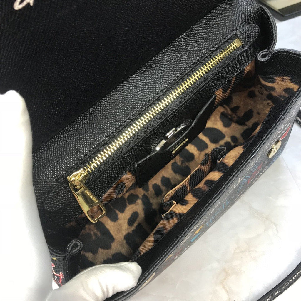 GLAMI MeGLAMIum Sicily Handbag In Dauphine Muticolour For Women 10.2in/26cm GLAMIÃ‚Â 