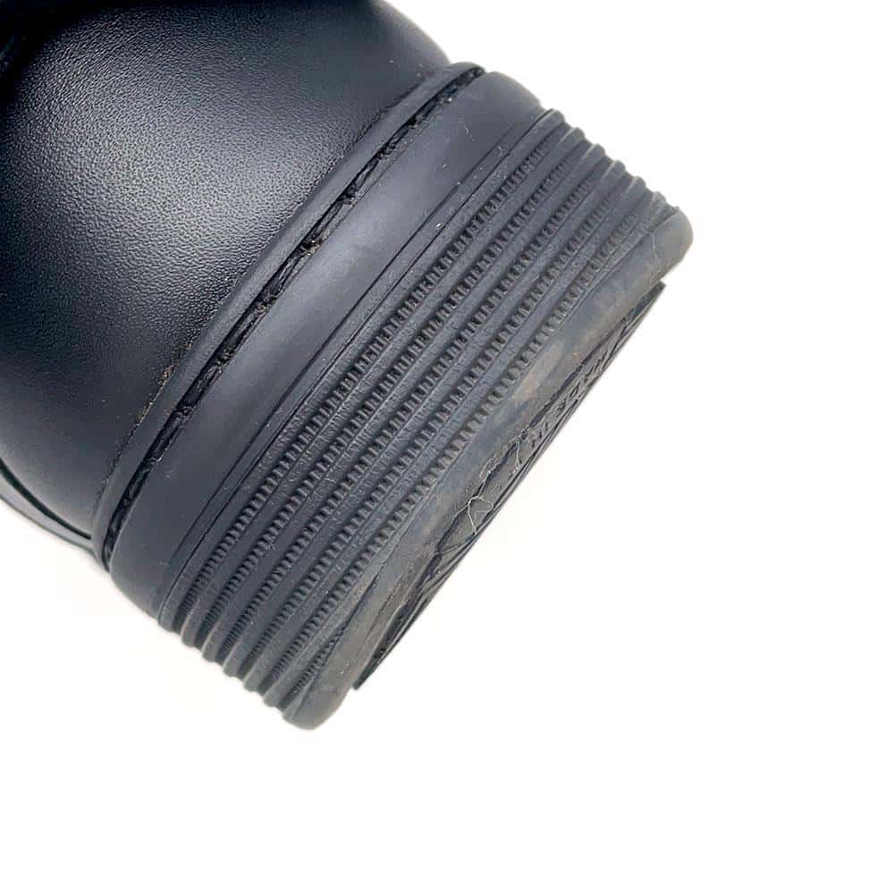 CHANEL CC Logo Sneakers BlackG45079 Leather Size 38