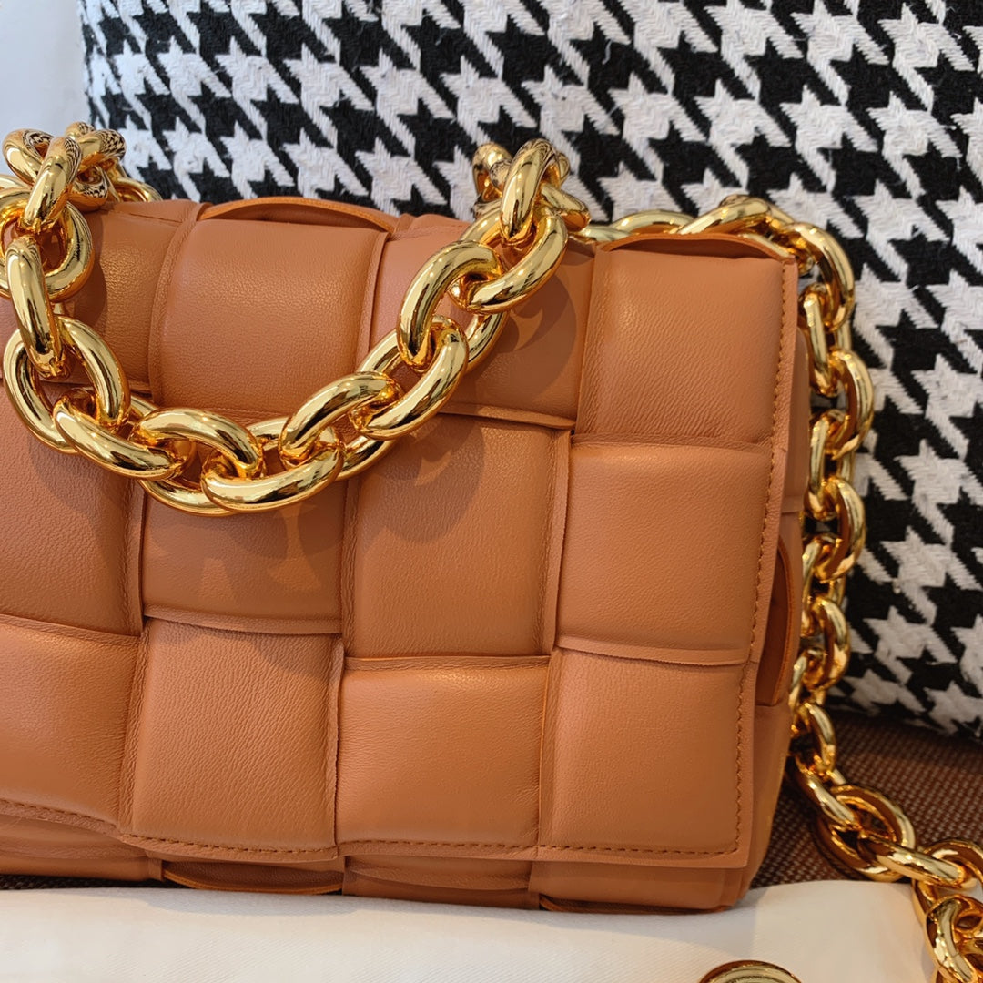 GLAMI Chain Cassette Brown, For Women, WomenÃƒÂ¢Ã¢â€šÂ¬Ã¢â€žÂ¢s Bags 10.2in/26cm