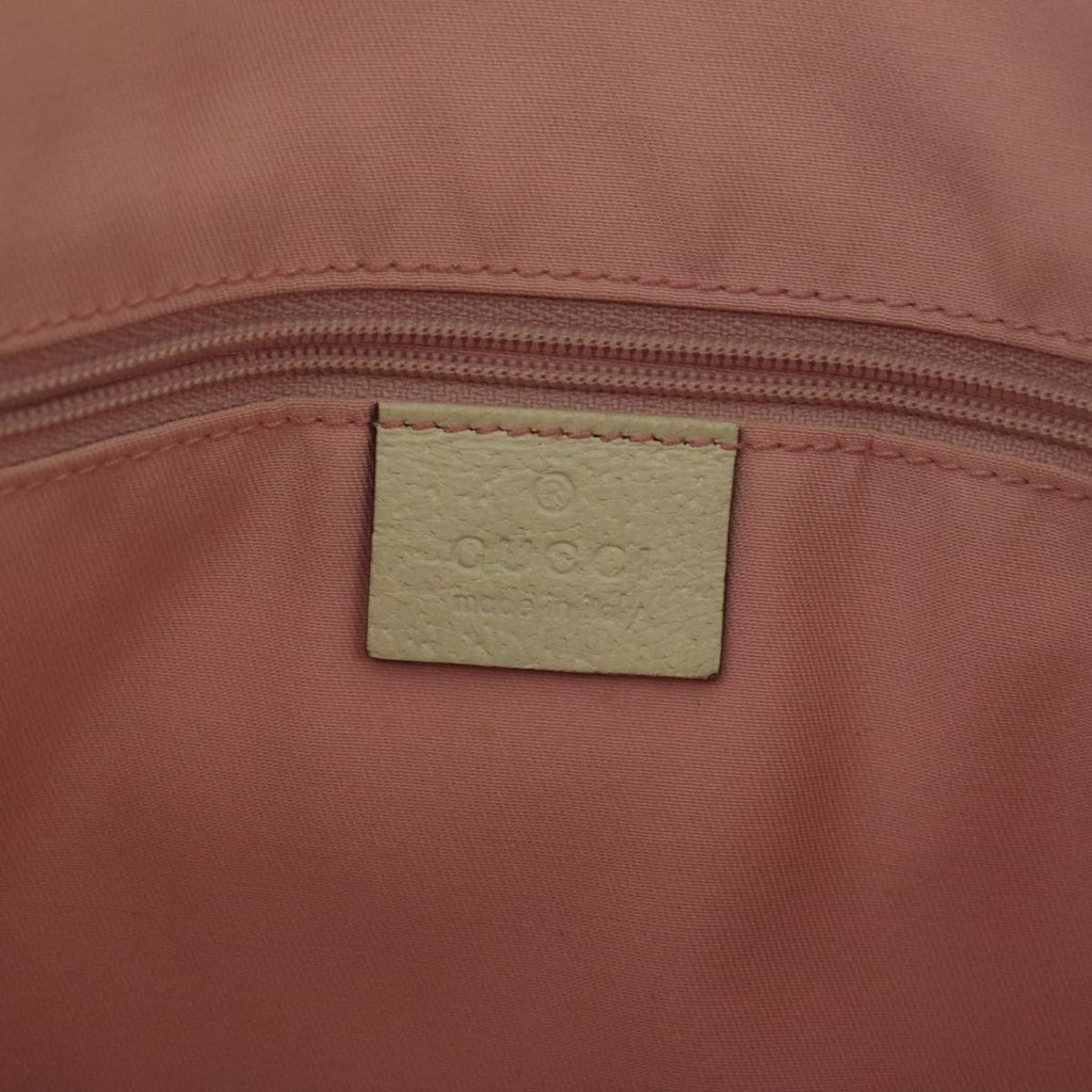GUCCI GG Canvas Sherry Line Hand Bag Pink Green 99914