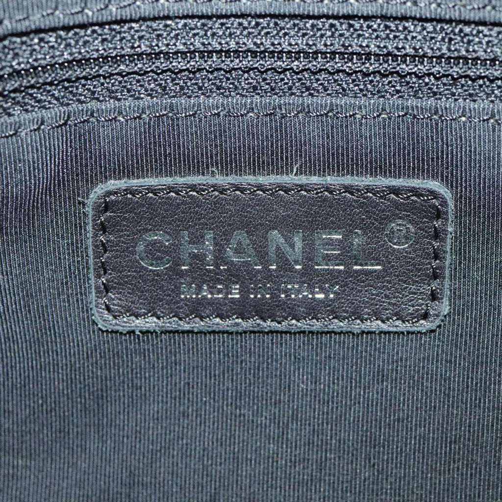 CHANEL Unlimited Shoulder Bag Nylon Silver CC 99931