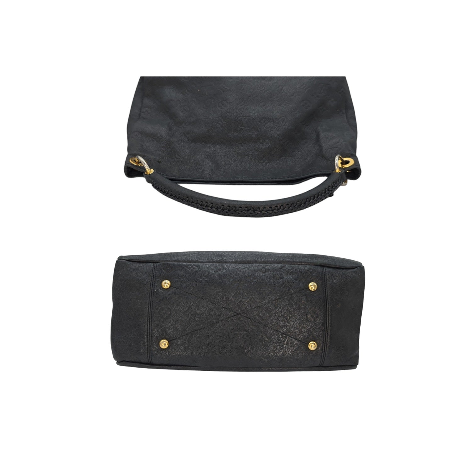 Louis Vuitton Monogram Empreinte Leather Artsy Hobo Bag