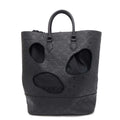 LOUIS VUITTON With Holes Tote Bag Noir M58661 Monogram Empreinte Leather Size MM