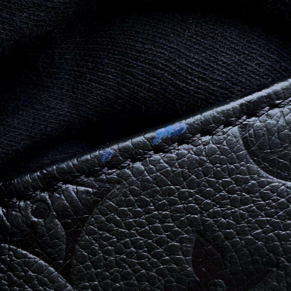 LOUIS VUITTON With Holes Tote Bag Noir M58661 Monogram Empreinte Leather Size MM