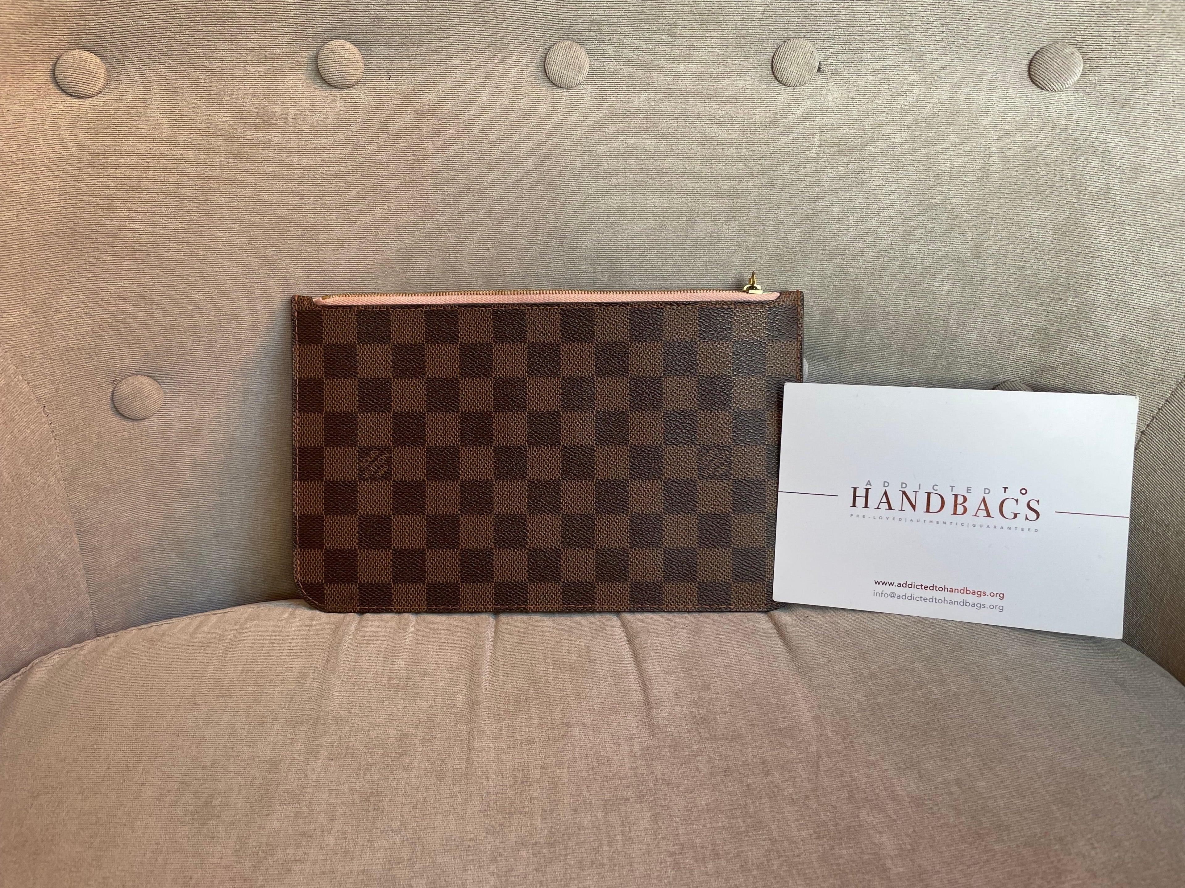 Louis Vuitton Pouch (from Neverfull MM) in Damier Ebene