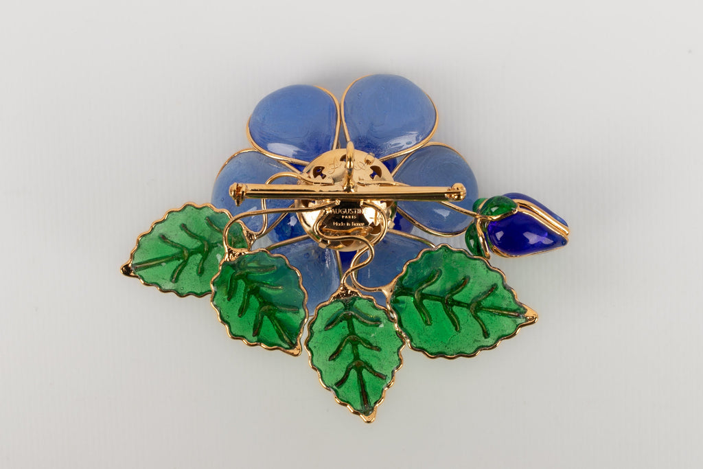 Broche / Pendentif en pÃƒÆ’Ã‚Â¢te de verre Augustine
