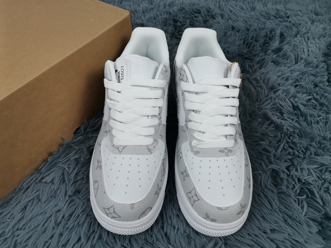 Ã‚Â GLAMI ForGLAMI 1 Low x Louis Vuitton Virgil Abloh ‘White Grey’ For MenÃ‚Â 