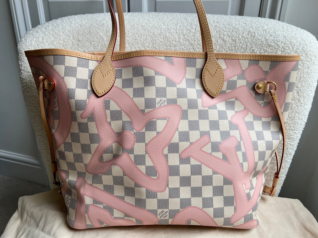 Louis Vuitton Neverfull MM Tahitienne Damier Azur Limited Edition