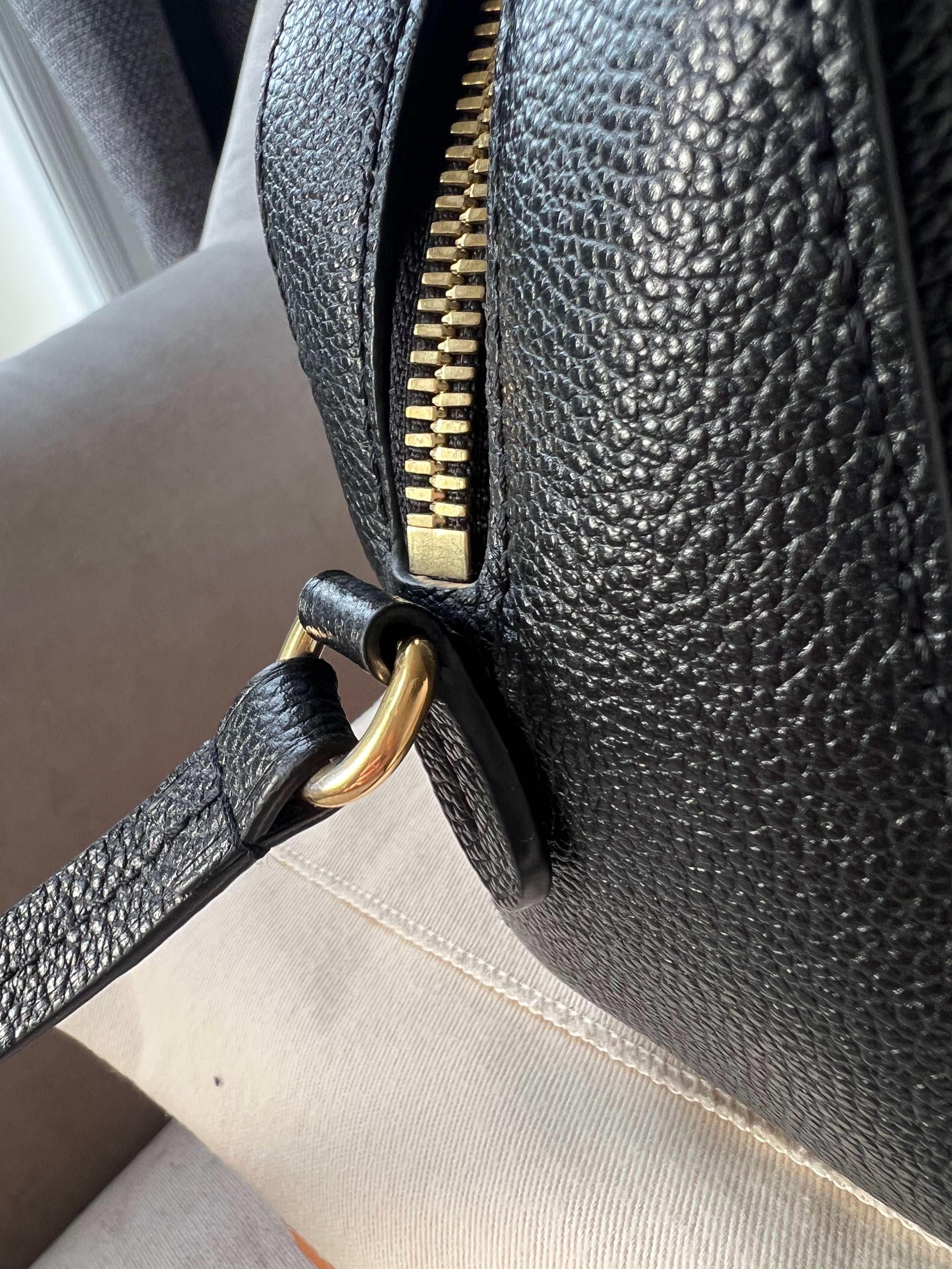 Louis Vuitton Saintonge Black Empreinte (RRP £1520)