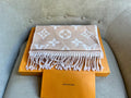 Louis Vuitton Rose Beige Essentials Scarf (RRP £475)