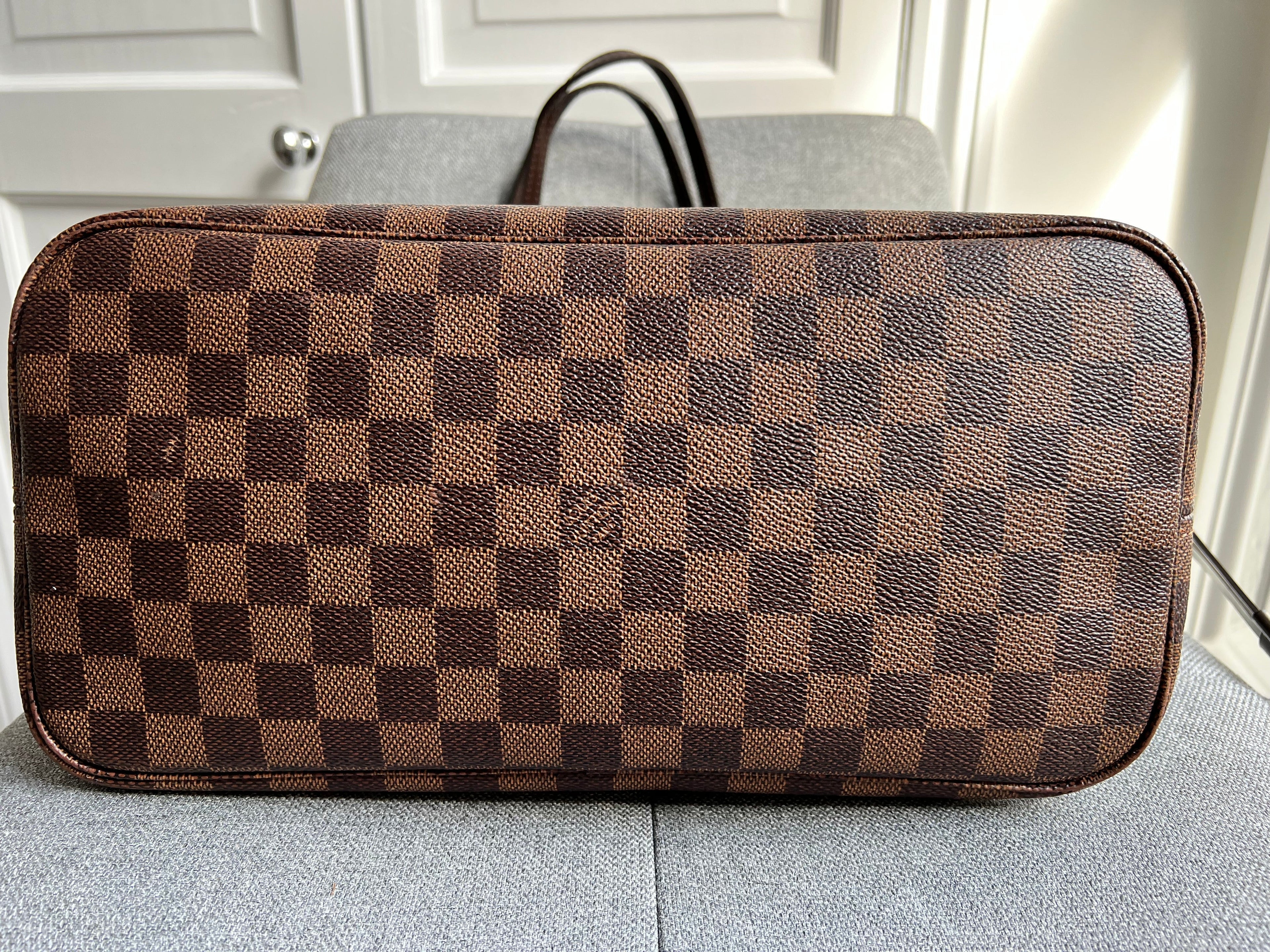 Louis Vuitton Neverfull MM Damier Ebene Cherry Interior (RRP £1,410)