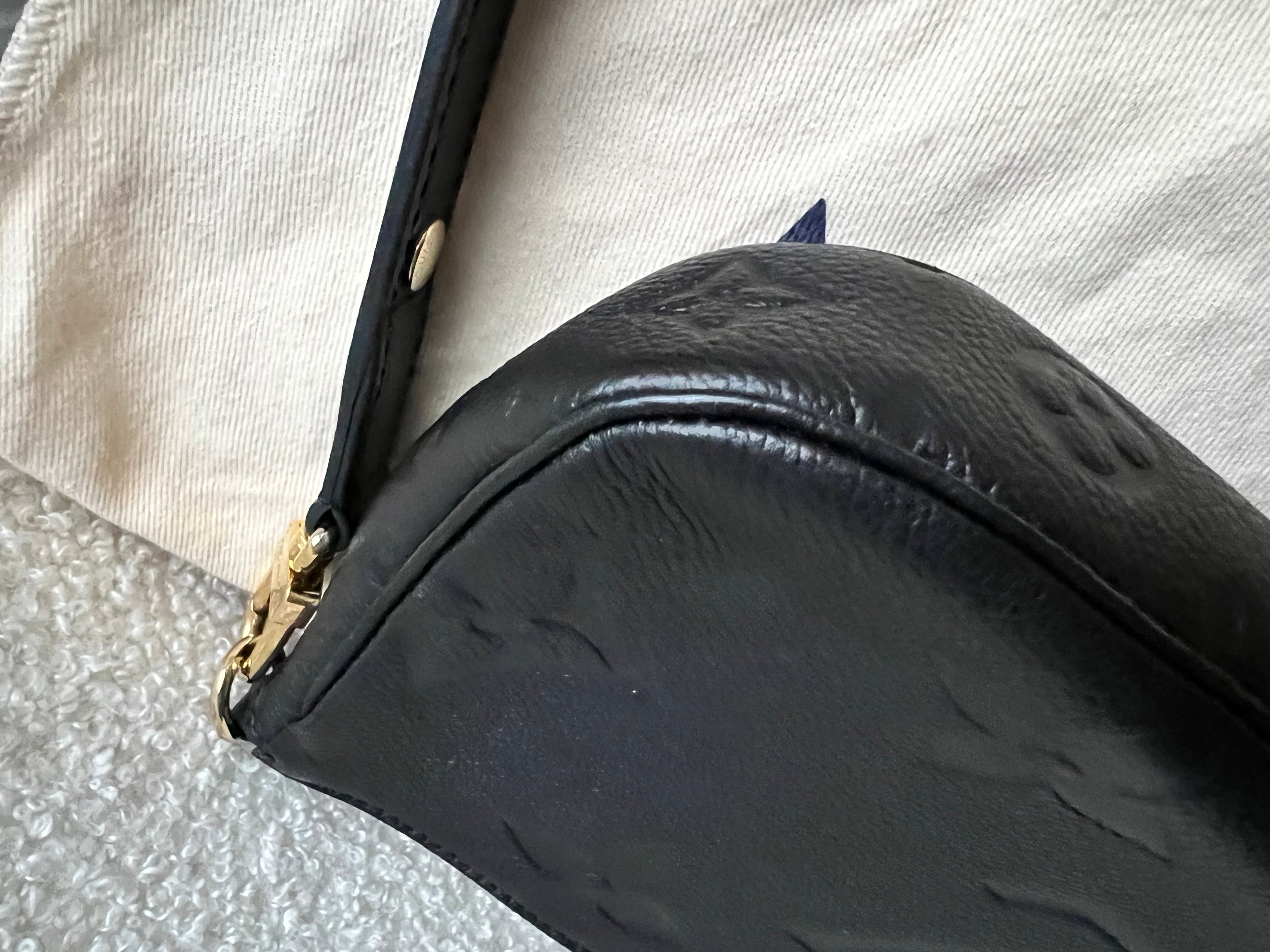 Louis Vuitton Multi Pochette Accessoires Black Empreinte (RRP £2140)