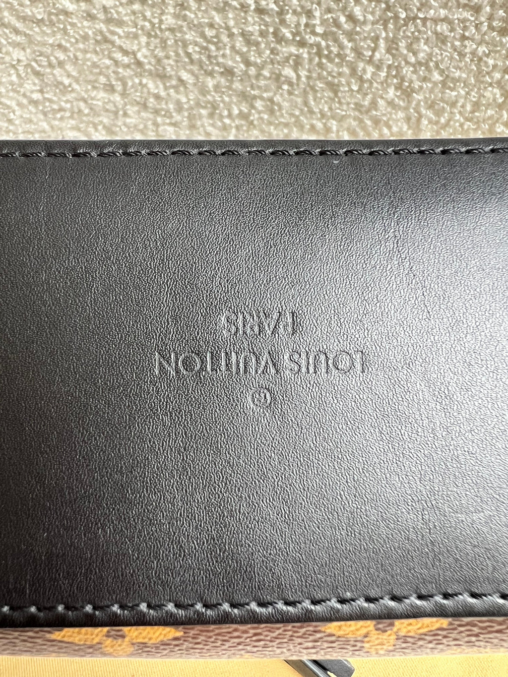 Louis Vuitton Saintonge Black and Monogram
