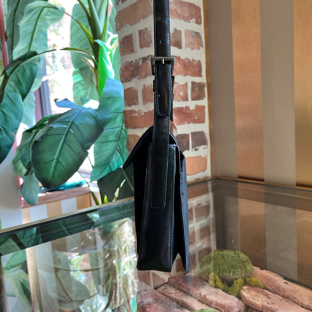 PRADA Spazzolato Tesstuto Nylon Shoulder Bag
