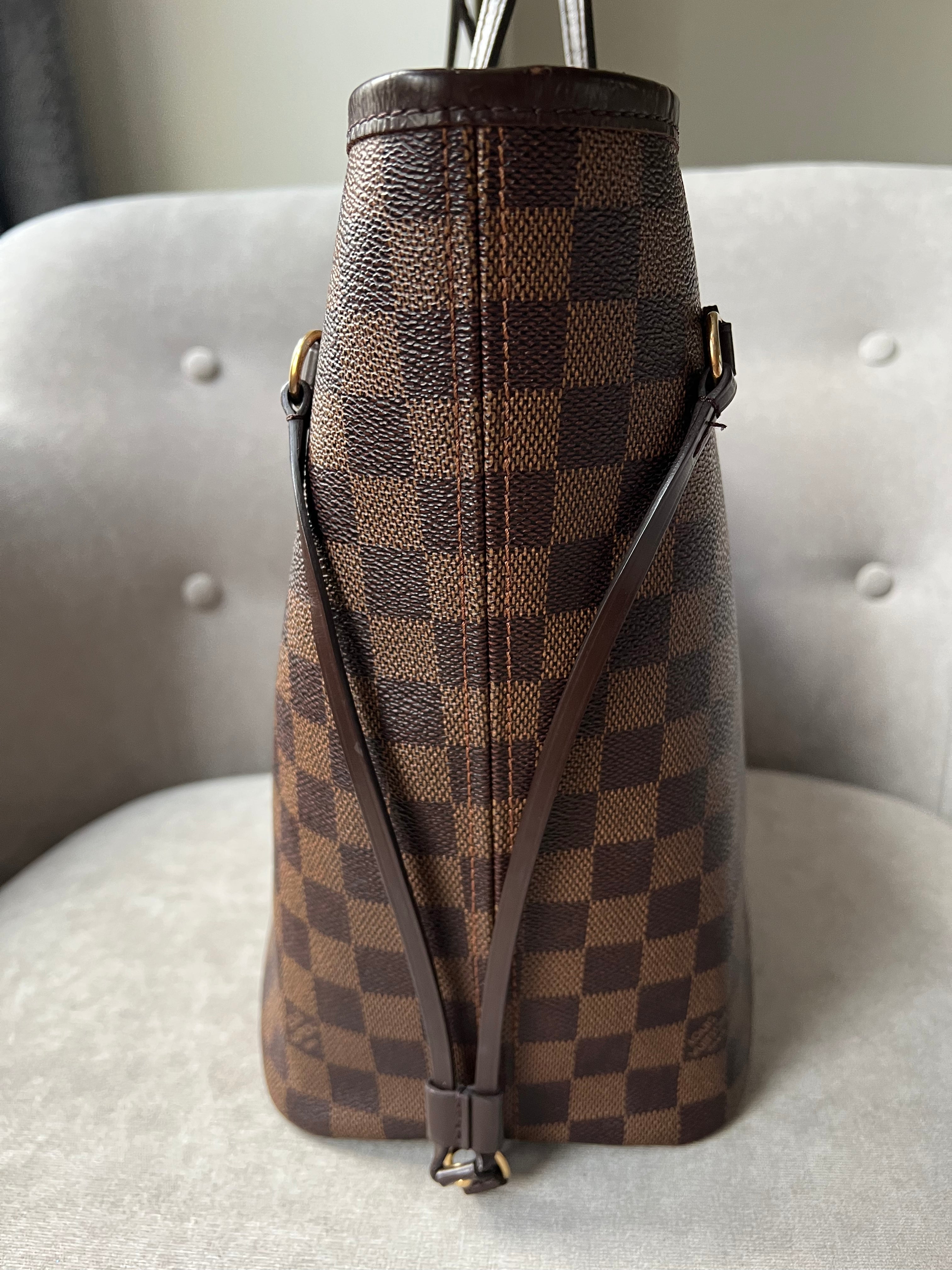 Louis Vuitton Neverfull MM Damier Ebene Cherry Interior (RRP £1,410)