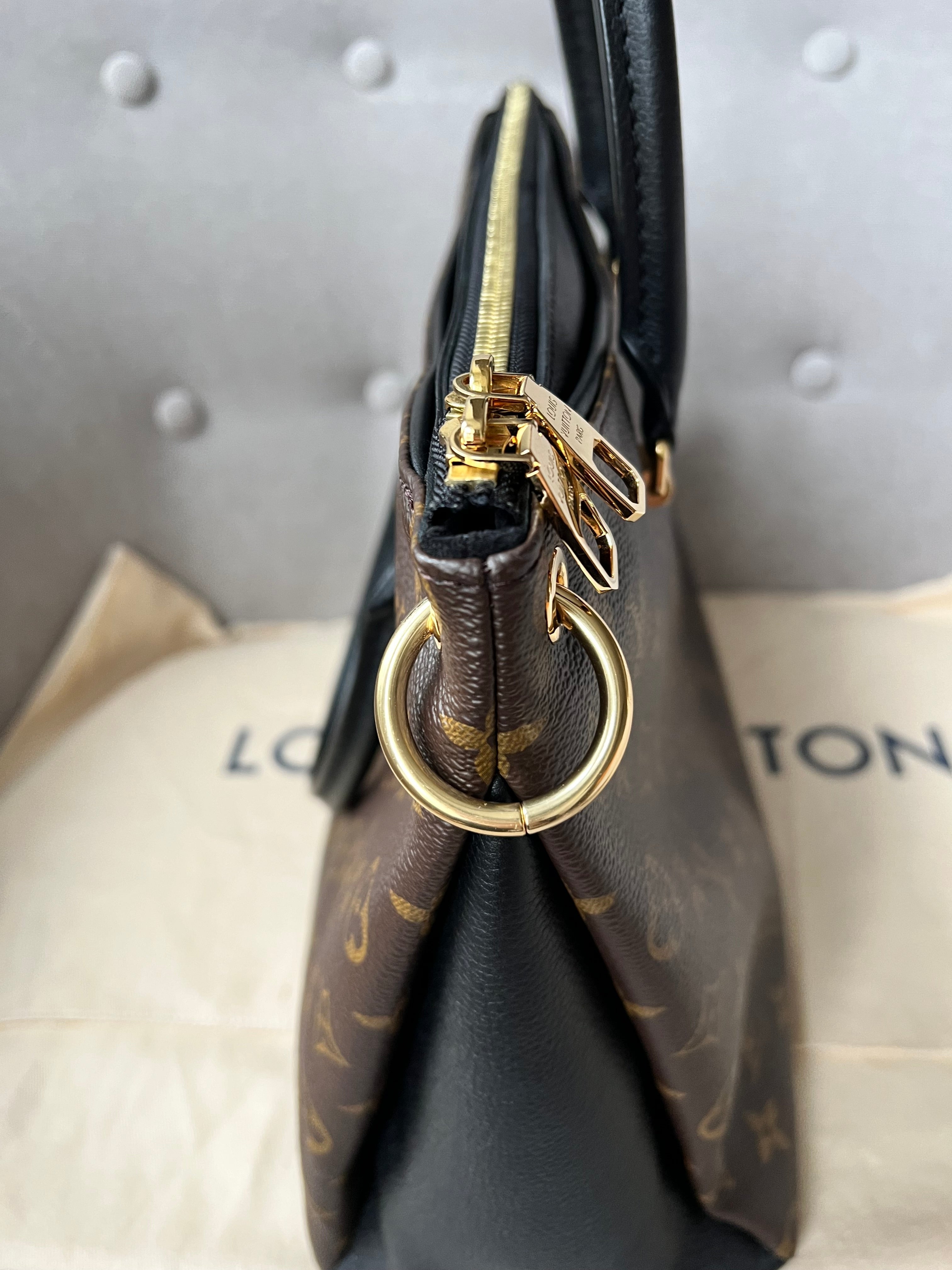 Louis Vuitton Pallas Tote in Monogram and Black (RRP £1960)