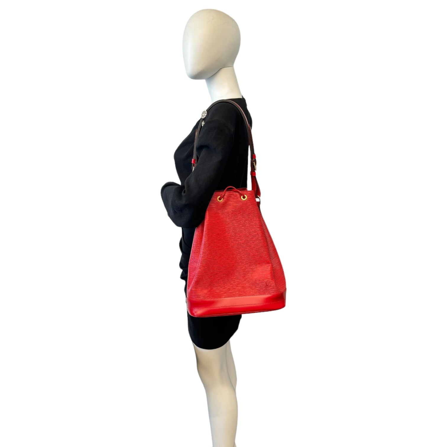 Louis Vuitton NoÃƒÆ’Ã‚Â© Grand Red Epi
