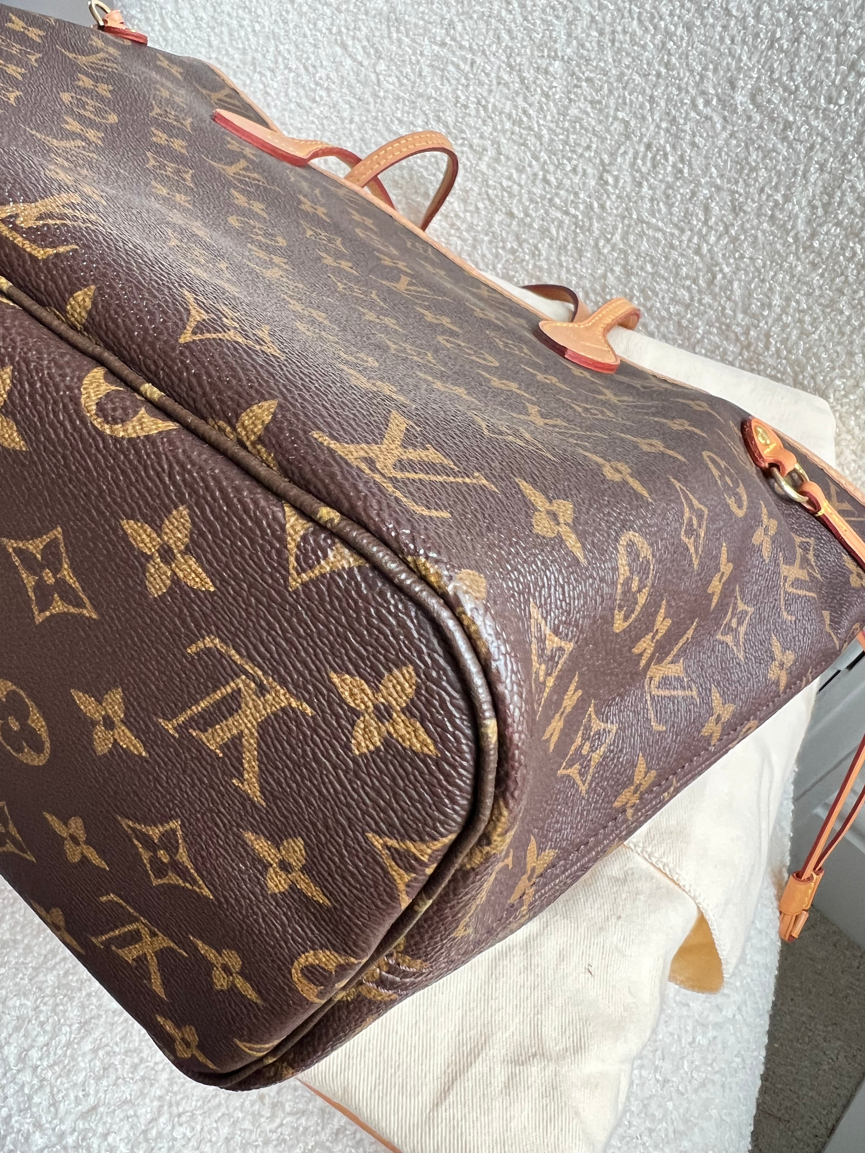 Louis Vuitton Neverfull MM Monogram Red (RRP £1,410)