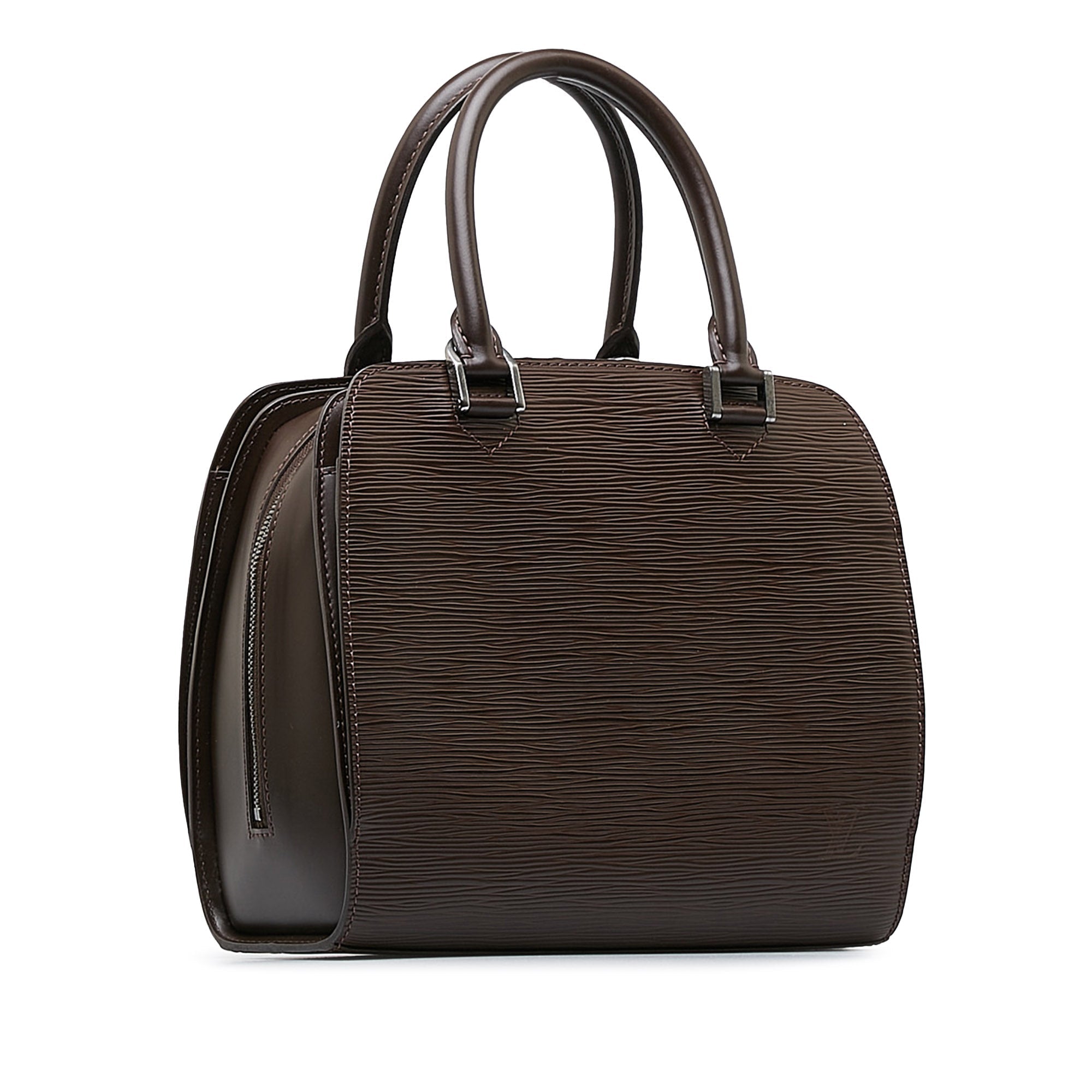 Brown Louis Vuitton Epi Pont Neuf Handbag