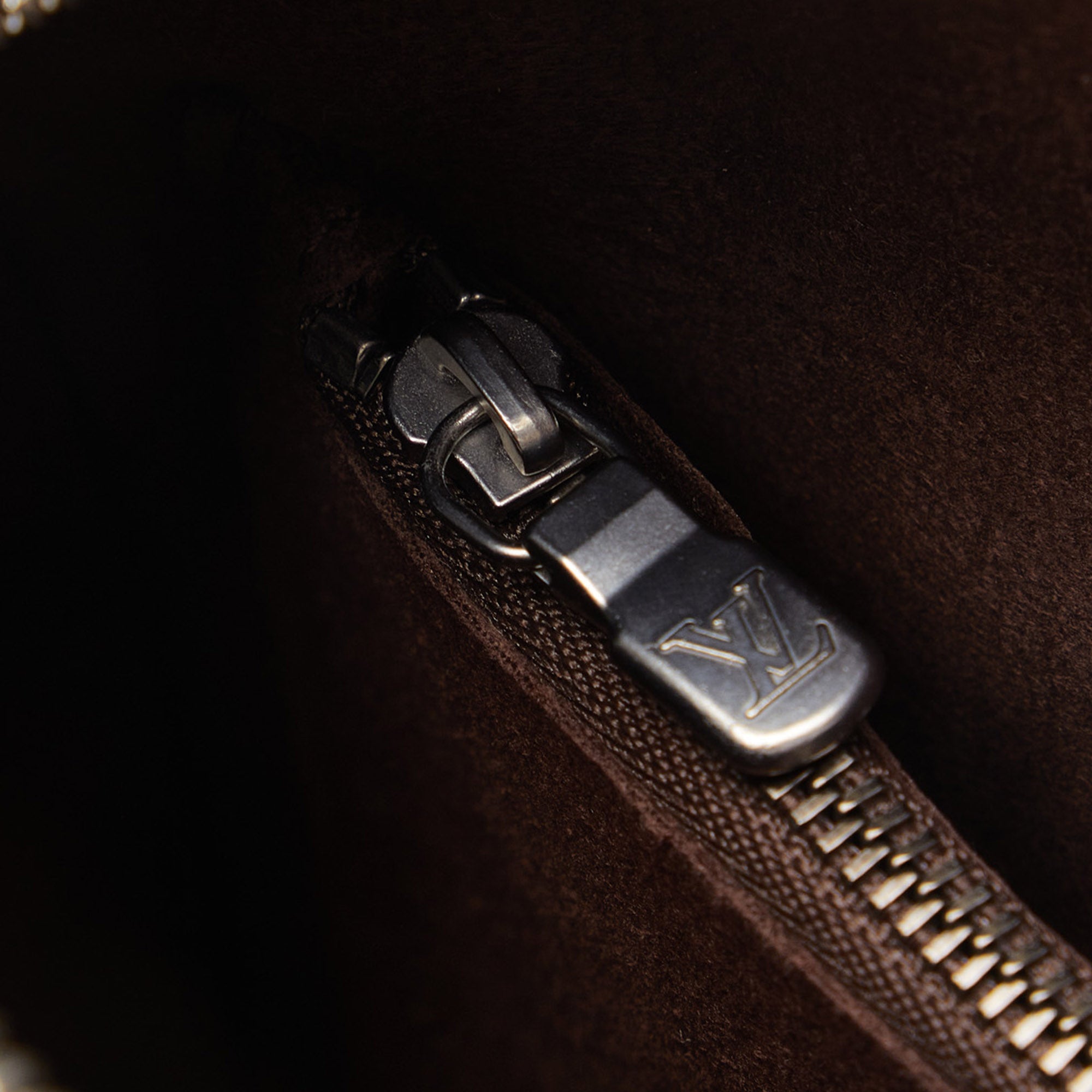 Brown Louis Vuitton Epi Pont Neuf Handbag