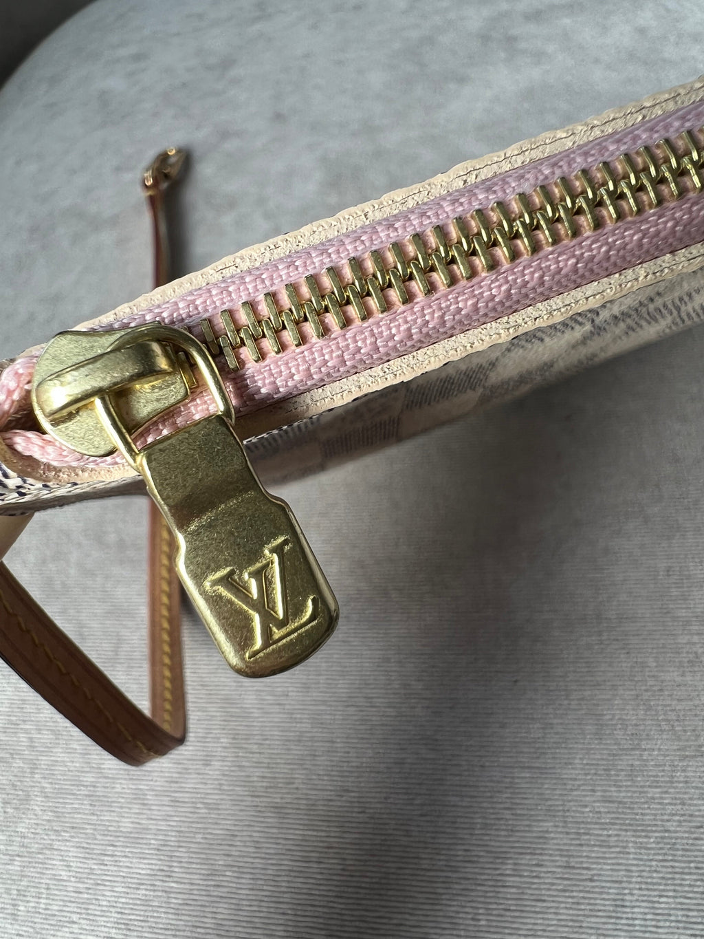 Louis Vuitton Pouch (from Neverfull MM) in Damier Azur