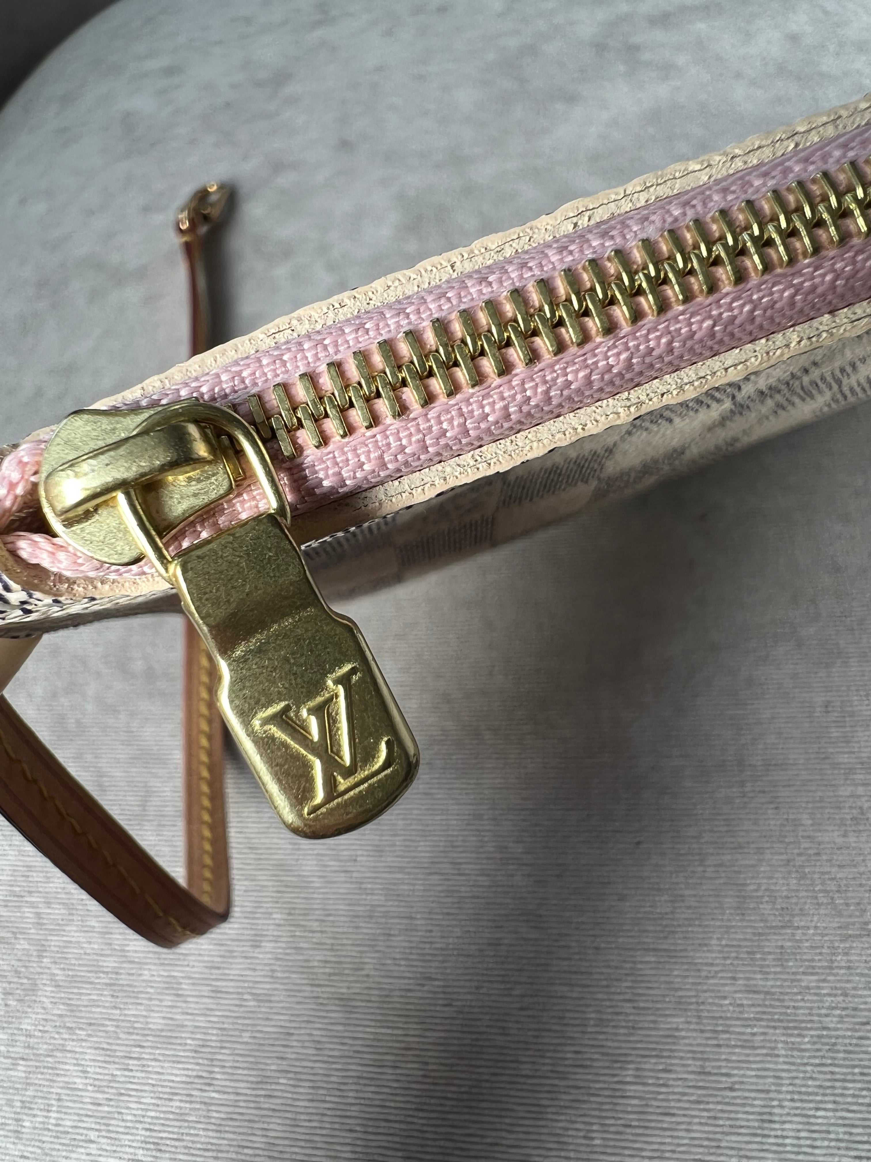 Louis Vuitton Pouch (from Neverfull MM) in Damier Azur