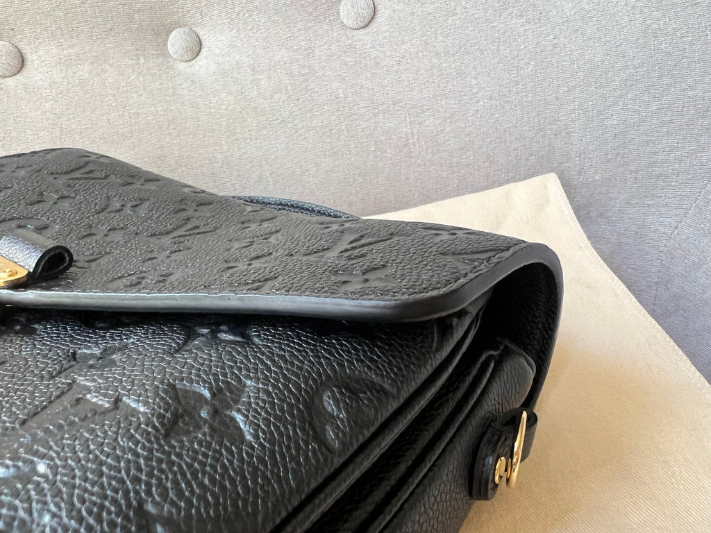 Louis Vuitton Pochette Metis Black Empreinte (RRP £2,110)