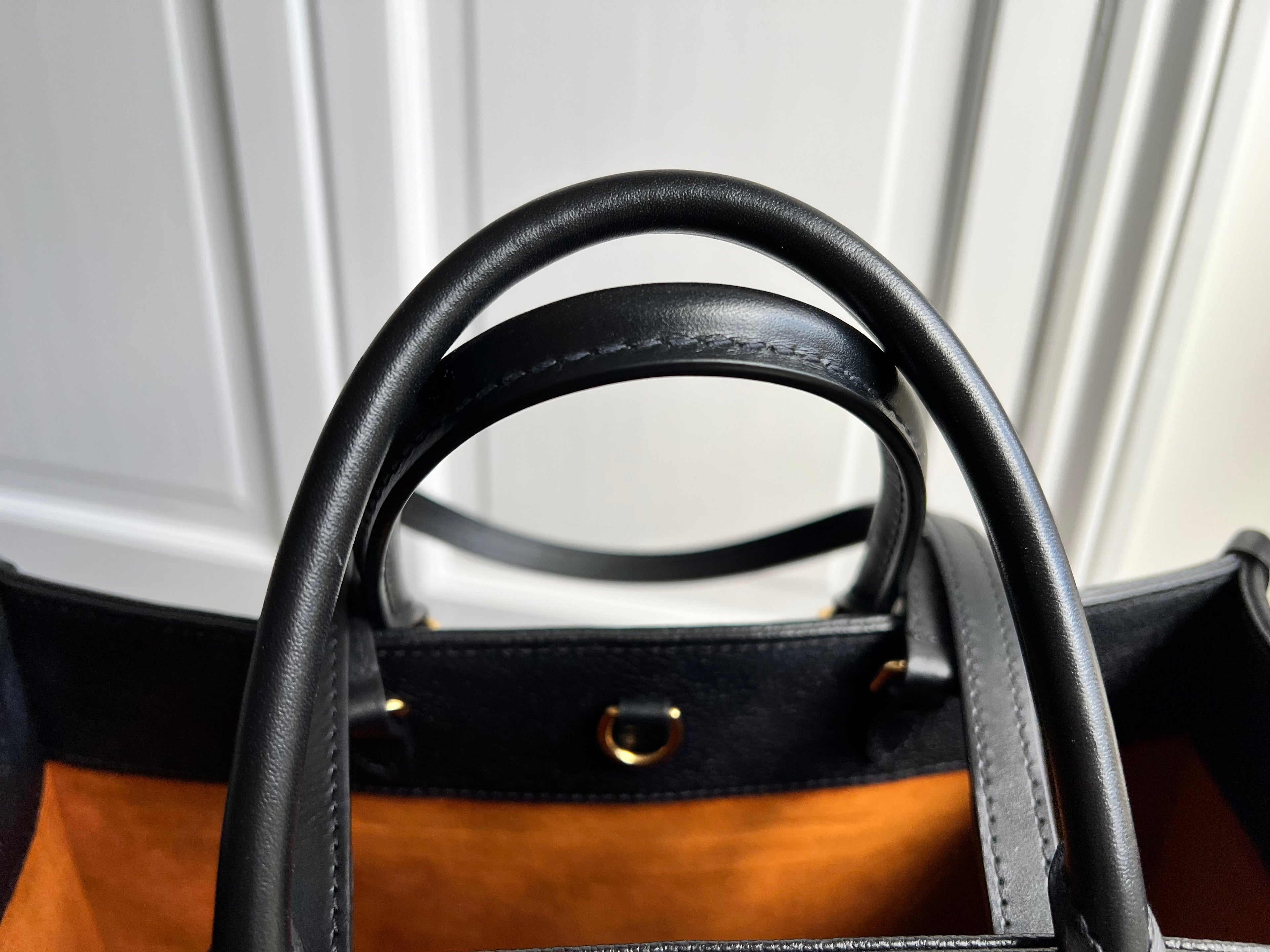 Louis Vuitton On the Go MM Black Empreinte (RRP £2,450)