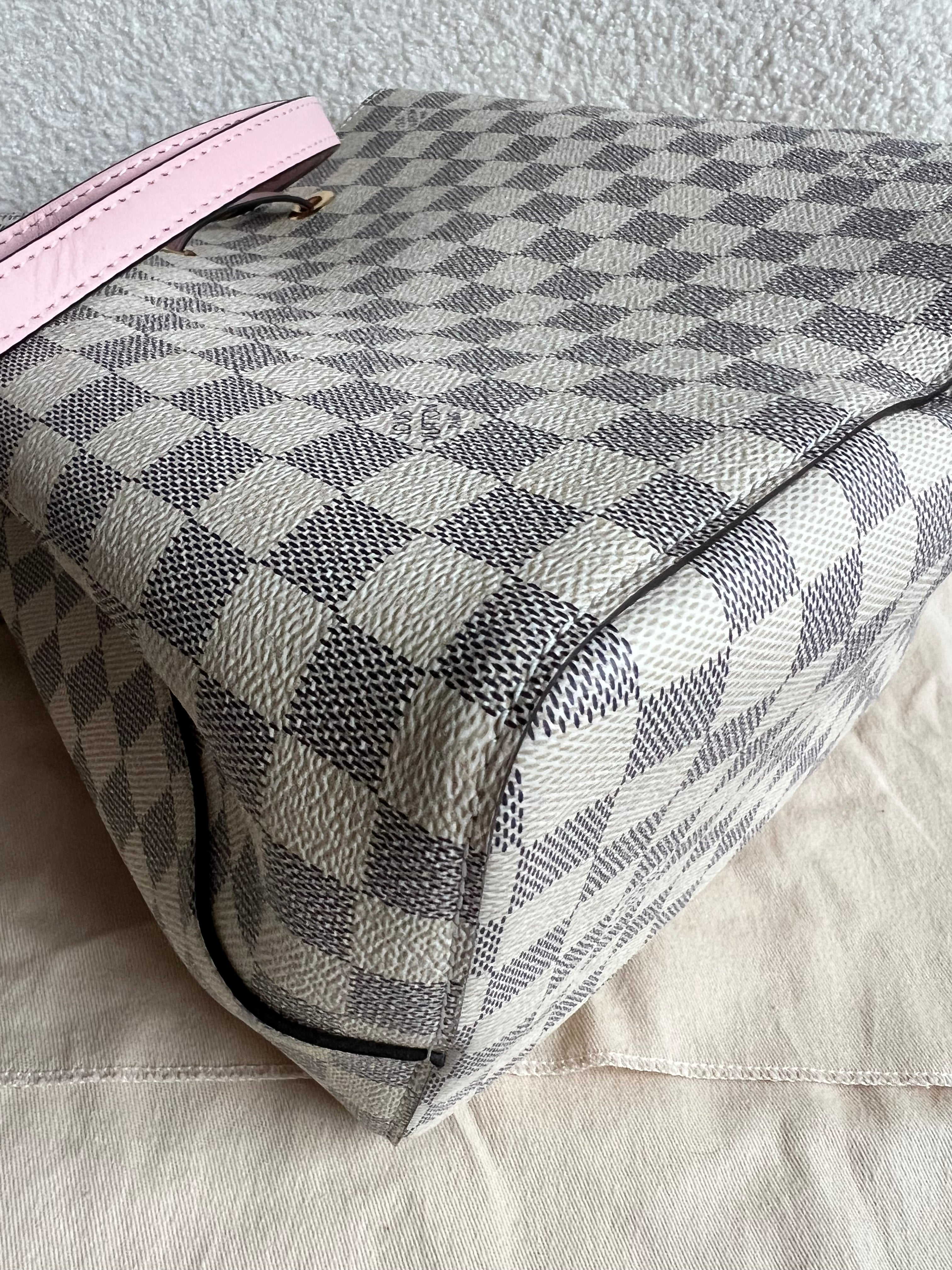 Louis Vuitton Neo Noe Damier Azur Rose Poudre (RRP £1,610)