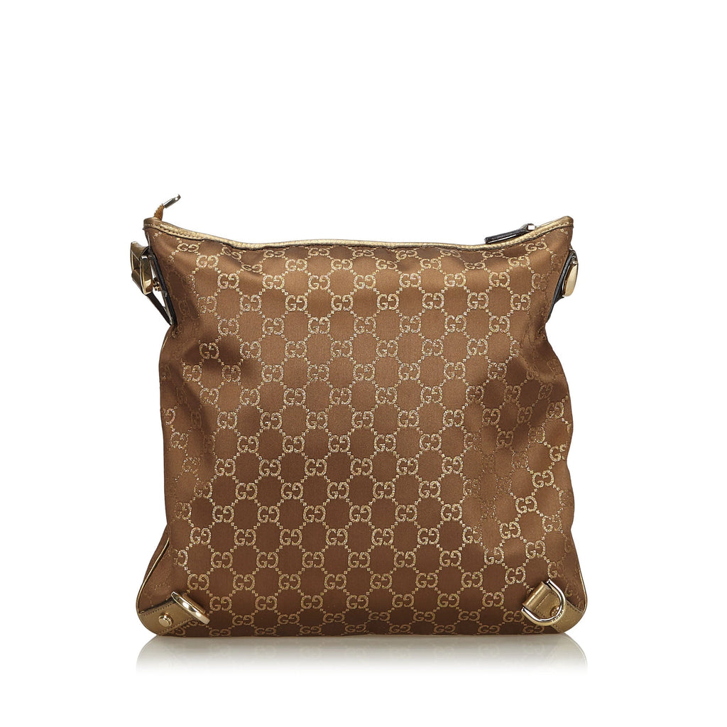 Gucci Abbey Monogram Nylon Crossbody Bag