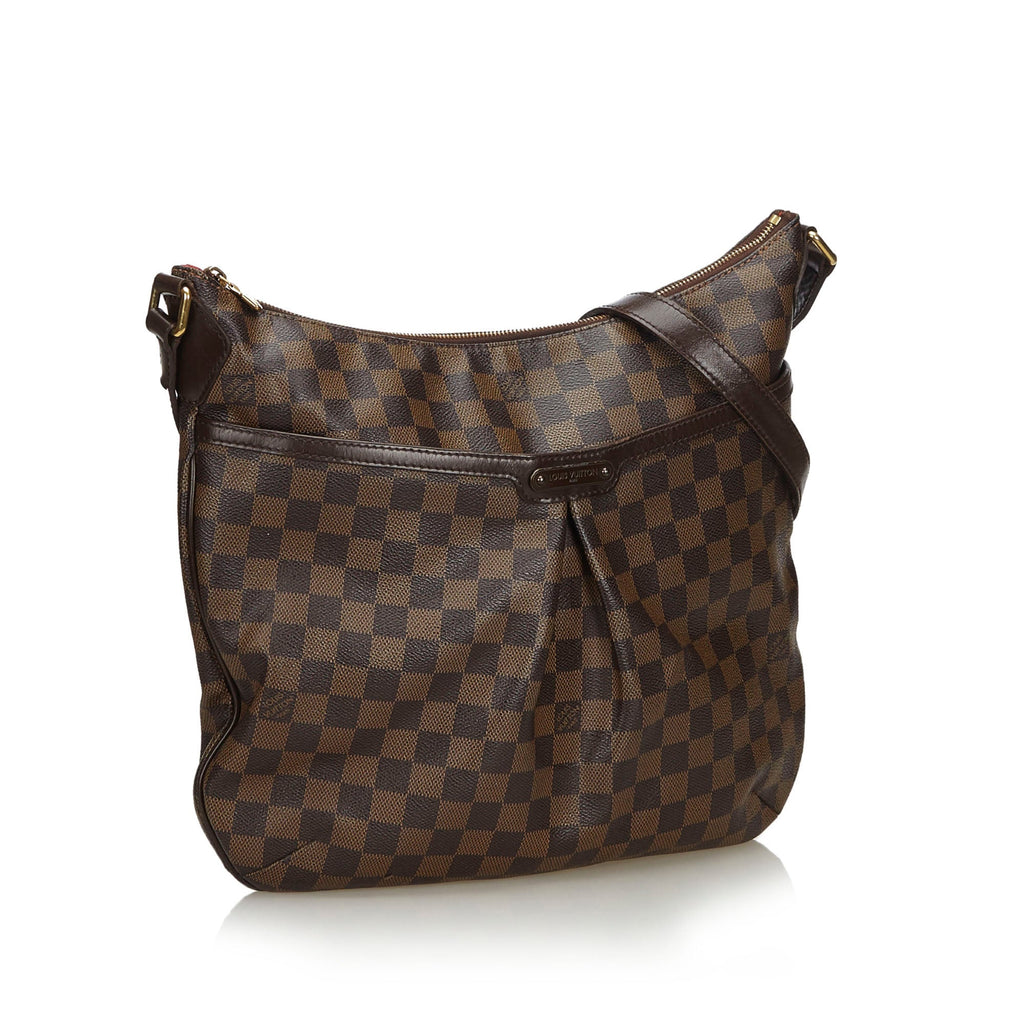 Louis Vuitto Bloomsbury GM Damier Ebene Canvas Bag