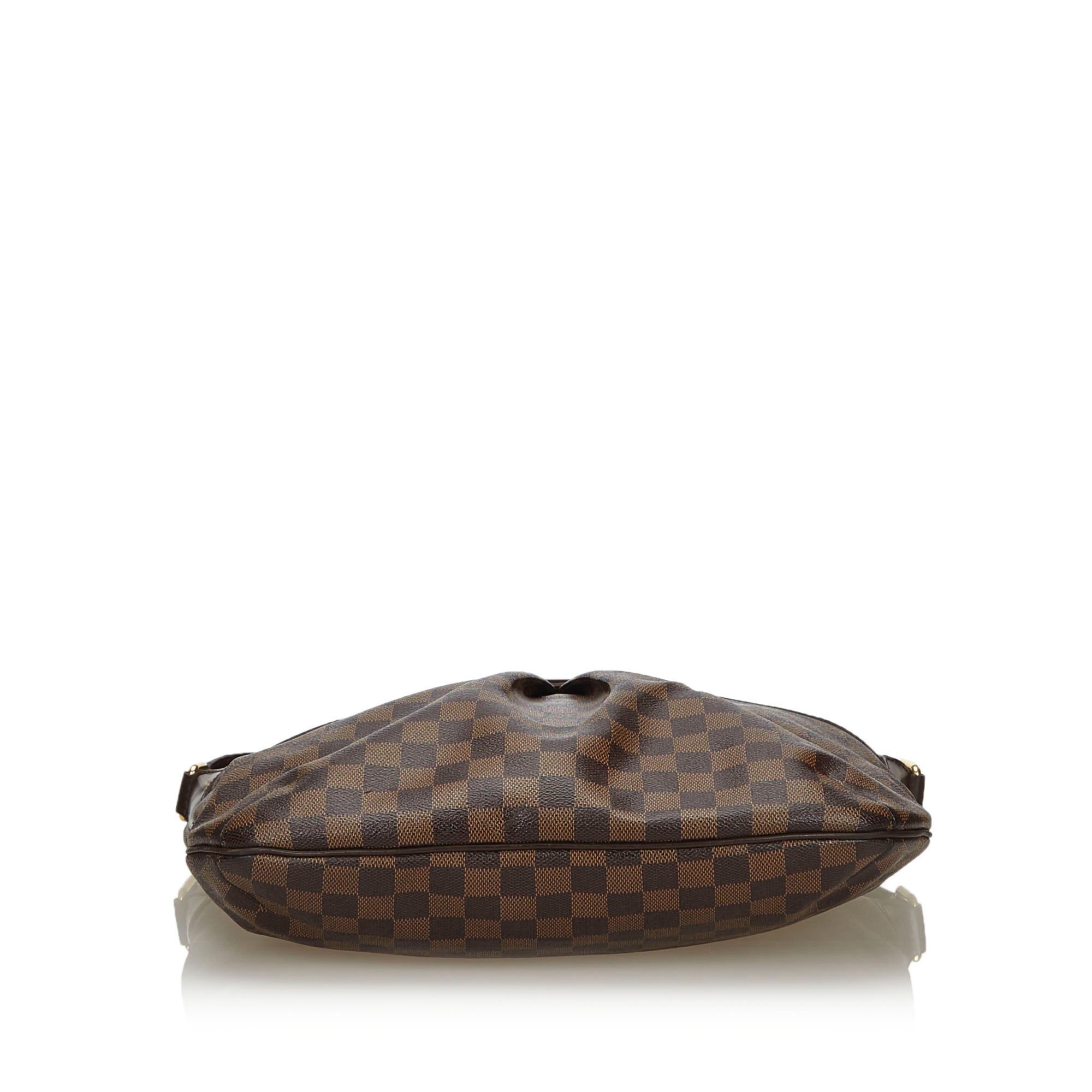 Louis Vuitto Bloomsbury GM Damier Ebene Canvas Bag