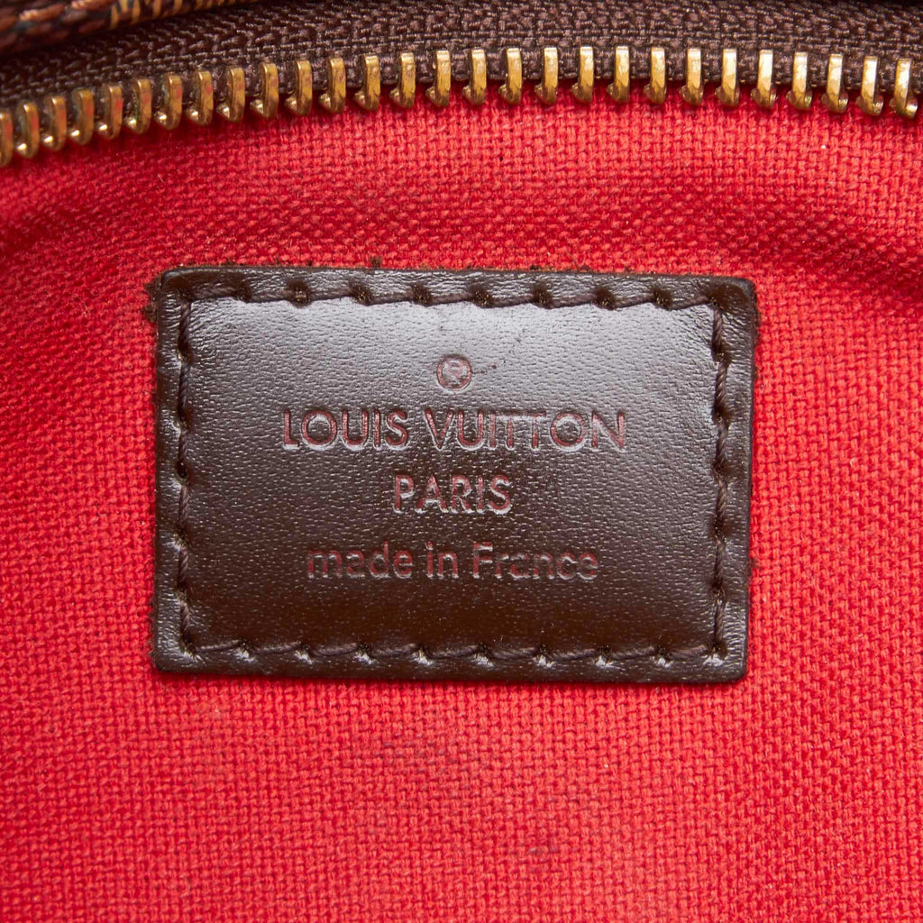 Louis Vuitto Bloomsbury GM Damier Ebene Canvas Bag