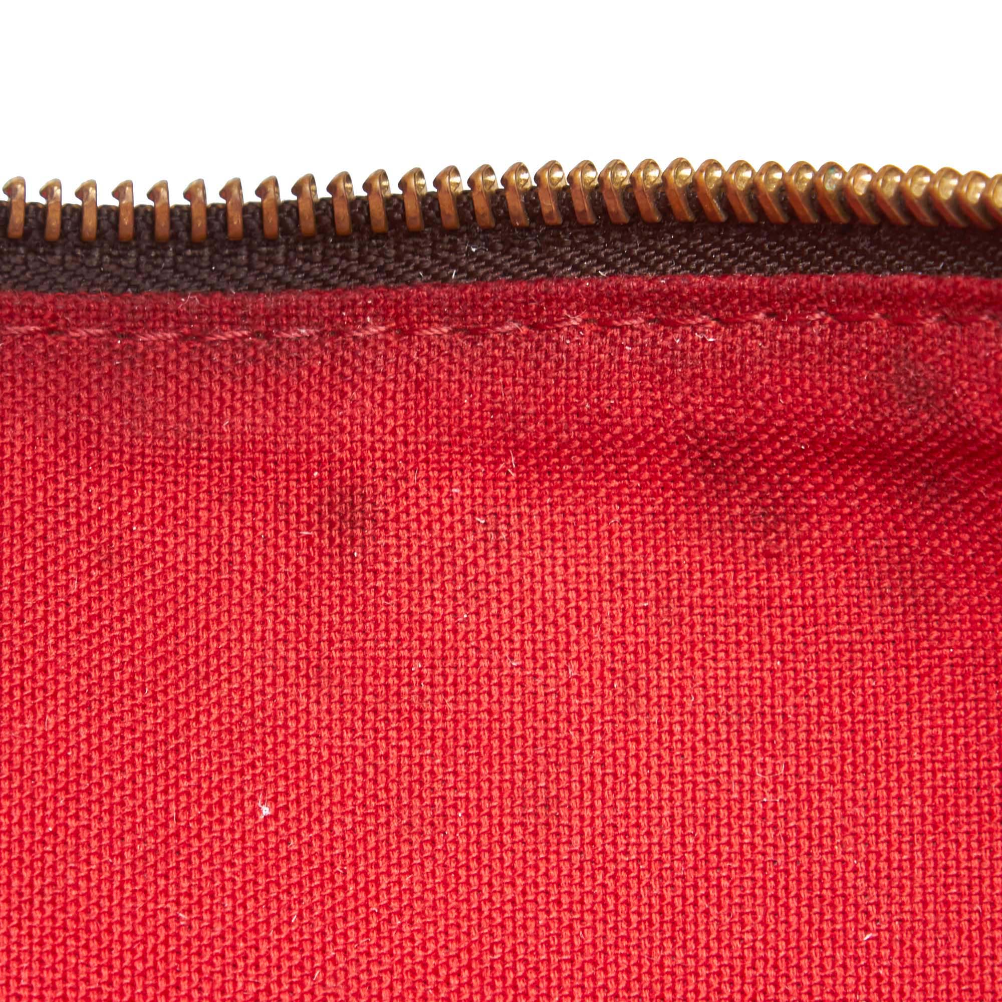Louis Vuitto Bloomsbury GM Damier Ebene Canvas Bag