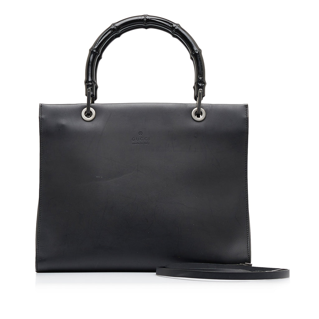 Gucci Bamboo Handbag Black