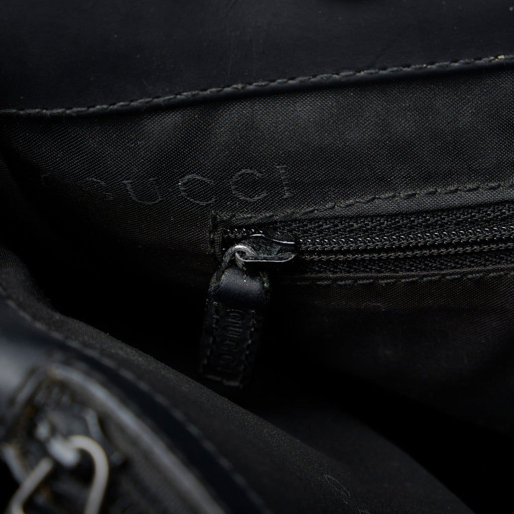 Gucci Bamboo Handbag Black