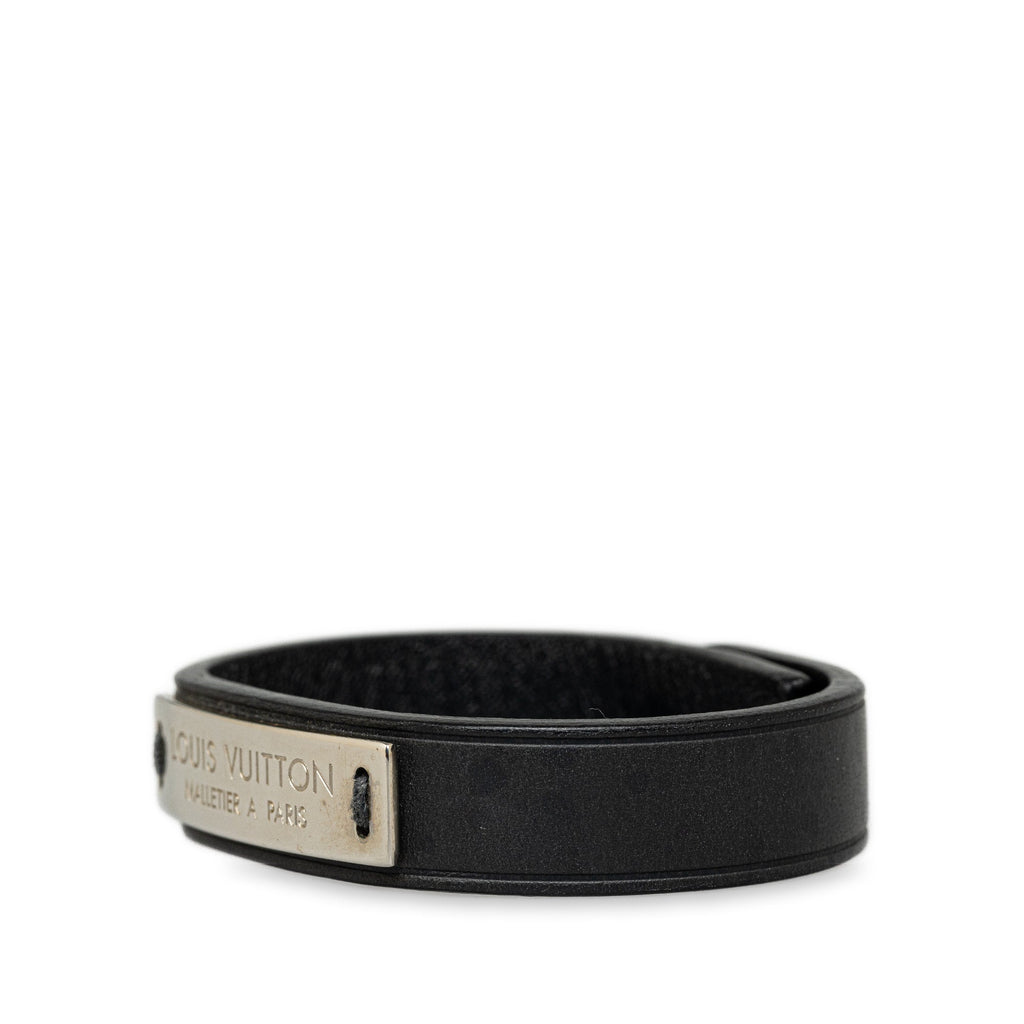 Black Louis Vuitton Press It Bracelet