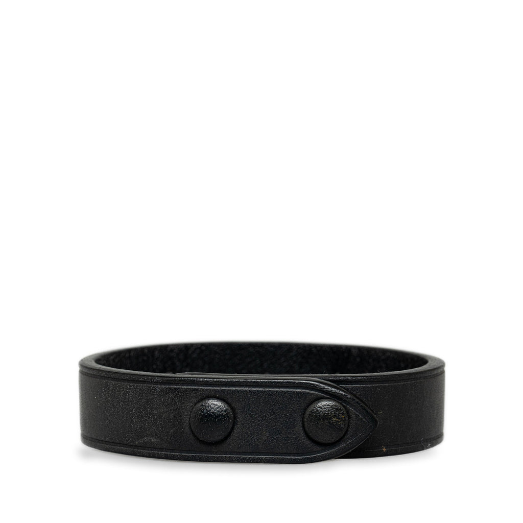 Black Louis Vuitton Press It Bracelet
