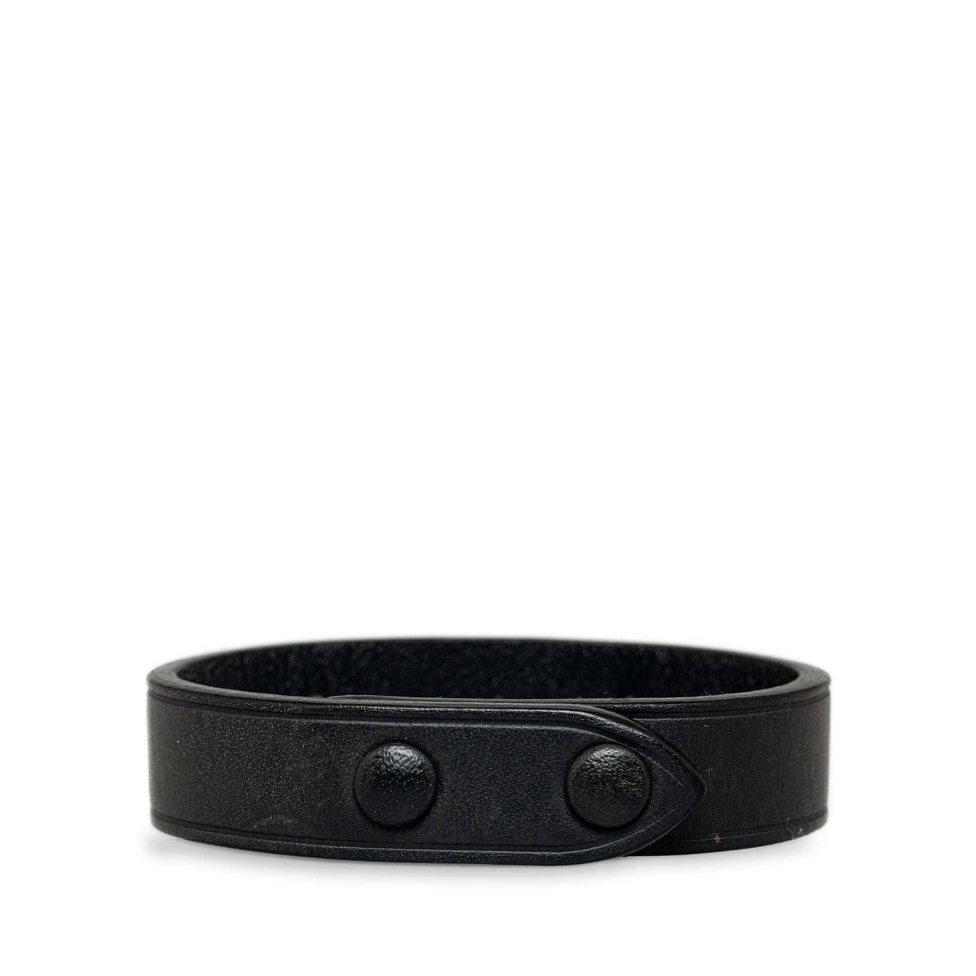 Black Louis Vuitton Press It Bracelet