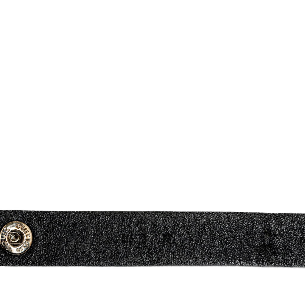 Black Louis Vuitton Press It Bracelet