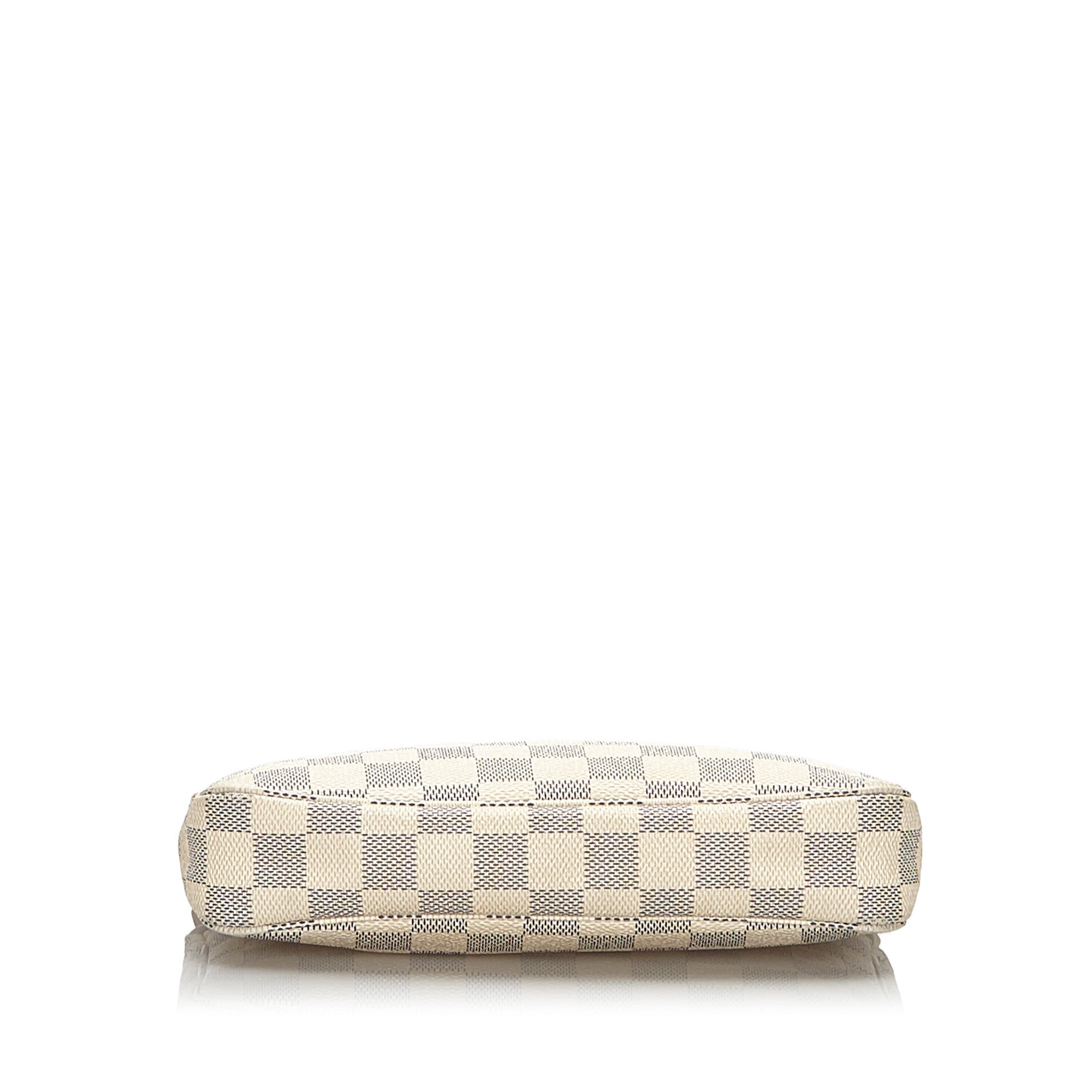 Louis Vuitto Pochette Accessoires Damier Azur Canvas Bag