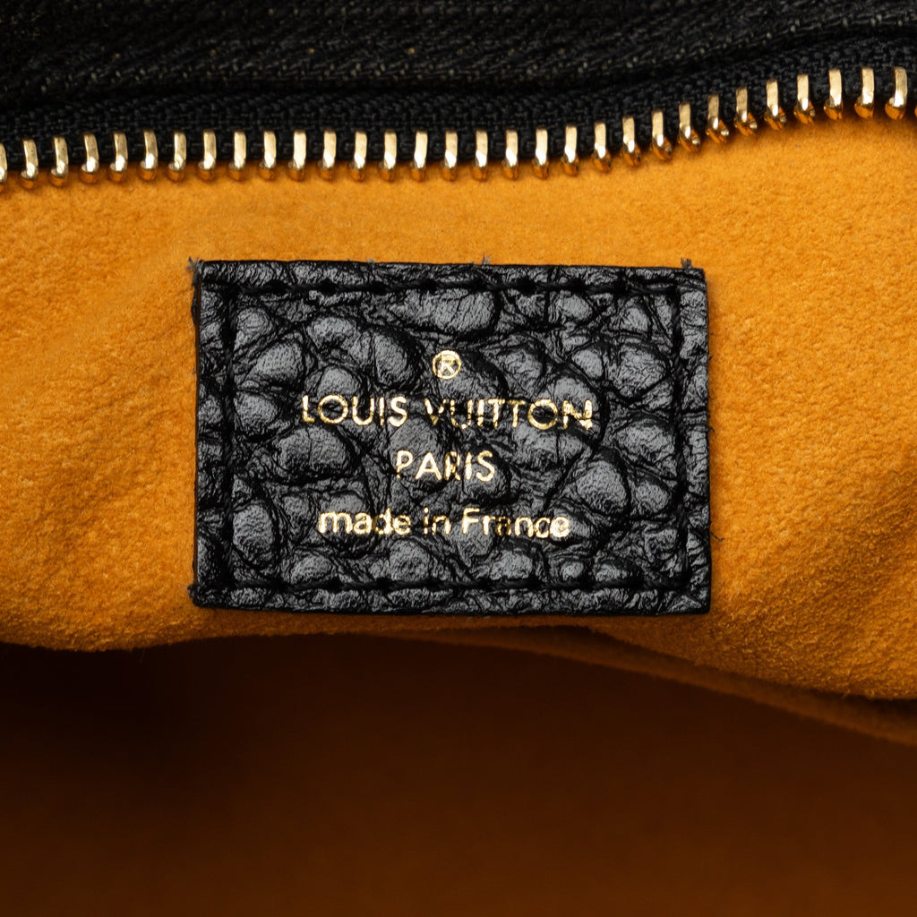 Black Louis Vuitton Monogram Denim Neo Cabby GM Satchel