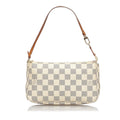 Louis Vuitto Pochette Accessoires Damier Azur Canvas Bag