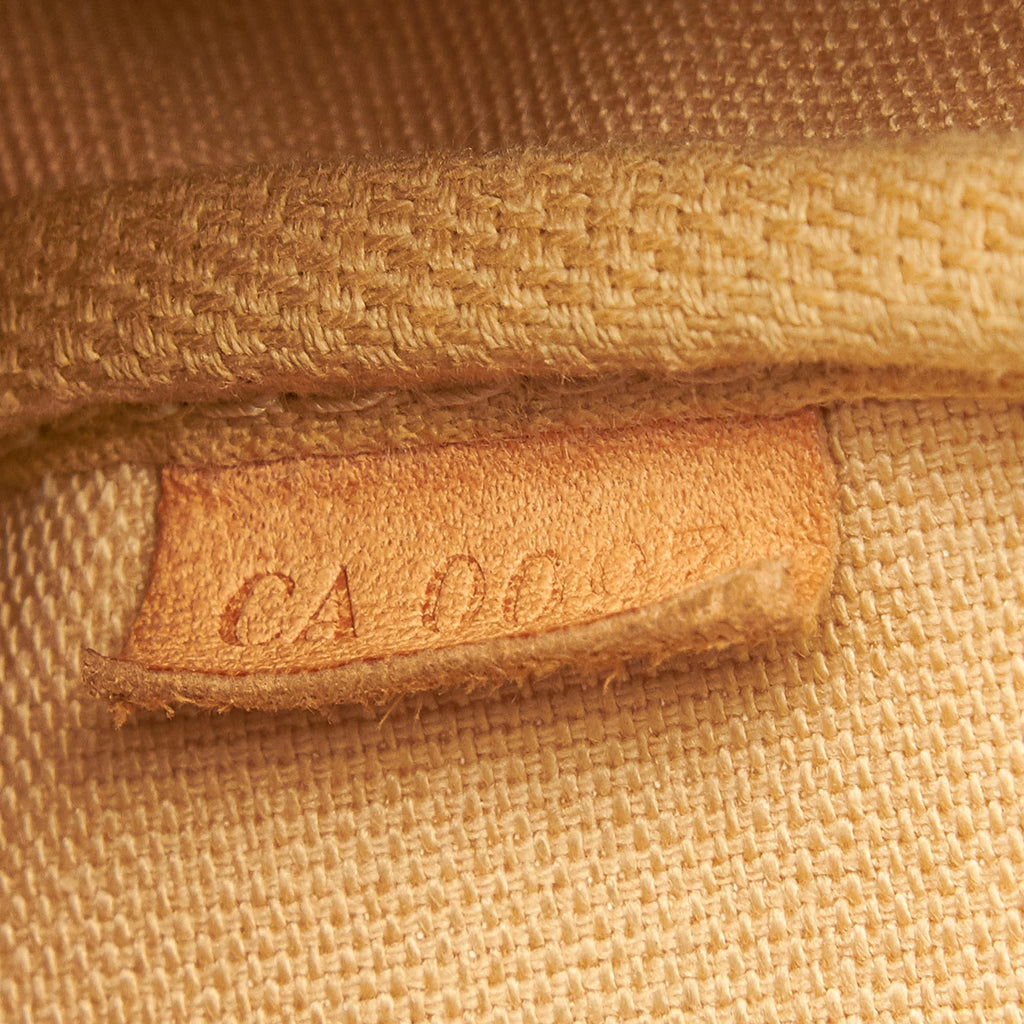 Louis Vuitto Pochette Accessoires Damier Azur Canvas Bag