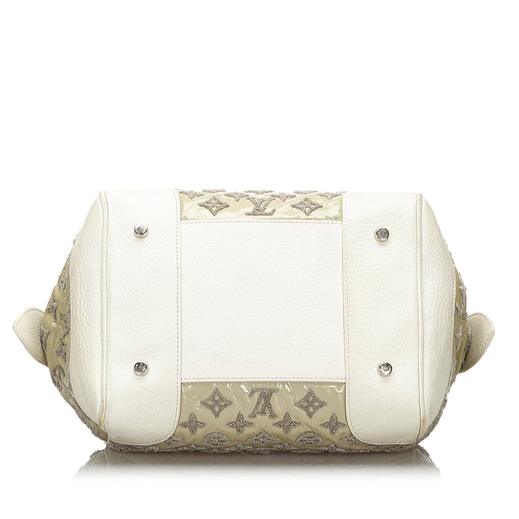 Louis Vuitto Monogram Bouclettes Speedy Round Bag