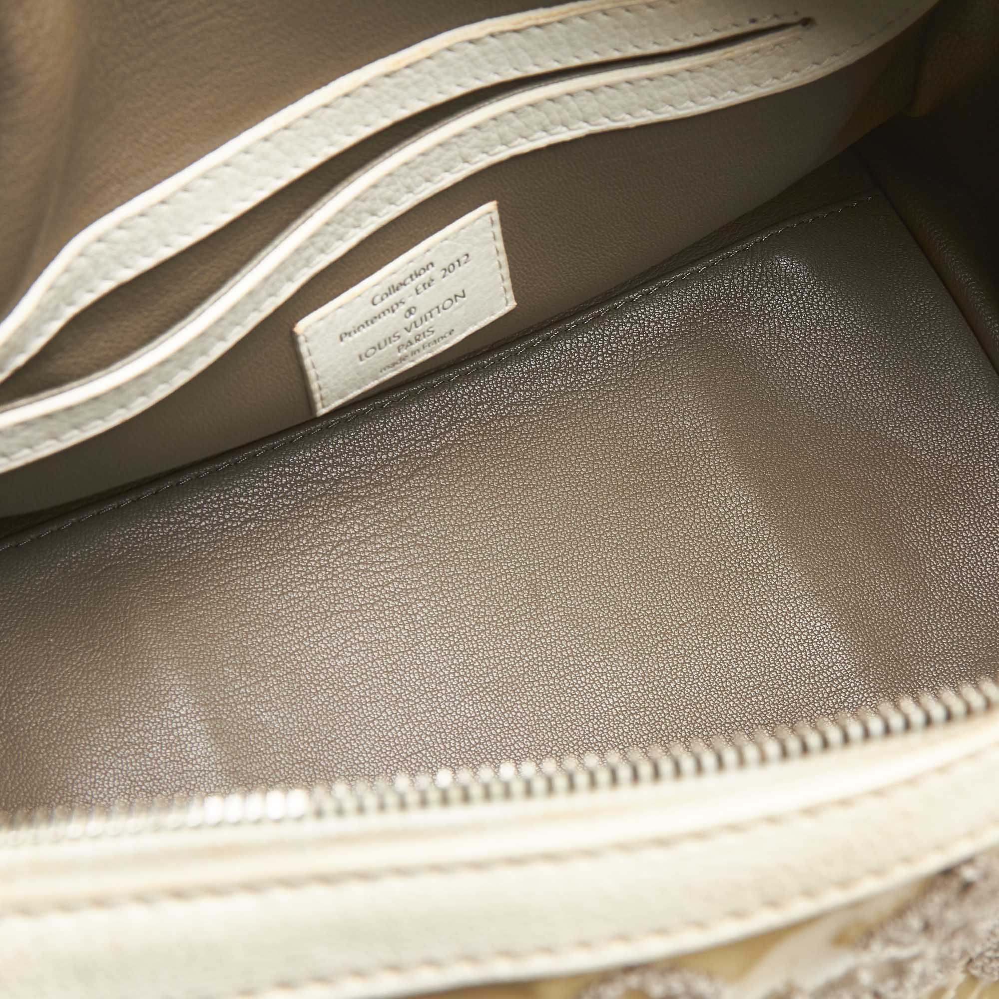 Louis Vuitto Monogram Bouclettes Speedy Round Bag