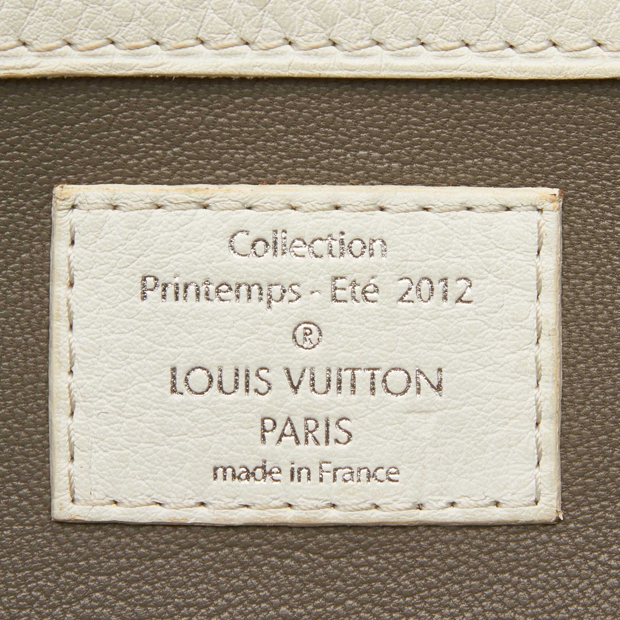 Louis Vuitto Monogram Bouclettes Speedy Round Bag