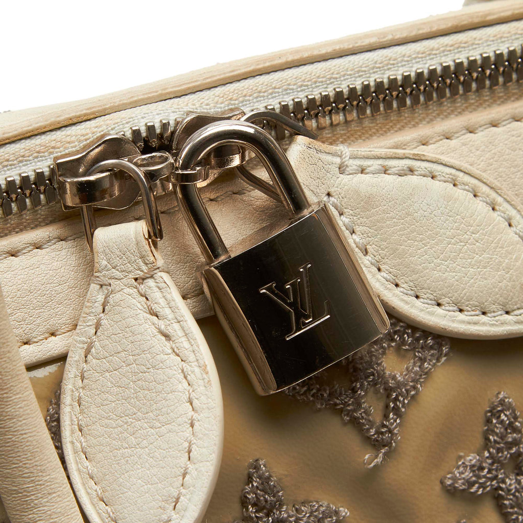 Louis Vuitto Monogram Bouclettes Speedy Round Bag